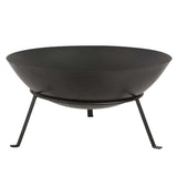 Vuurschaal op poten - 50 cm diameter - staal - Esschert Design - wok - FF267